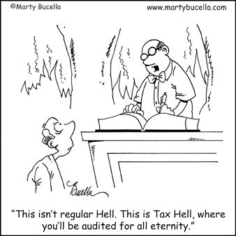 Tax Cartoons By Marty Bucella